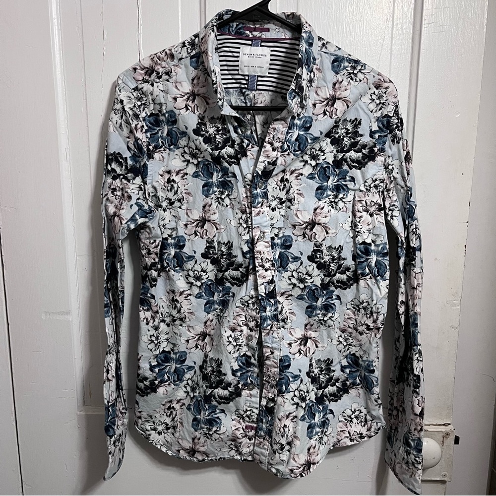 Denim & Flower Floral Shirt